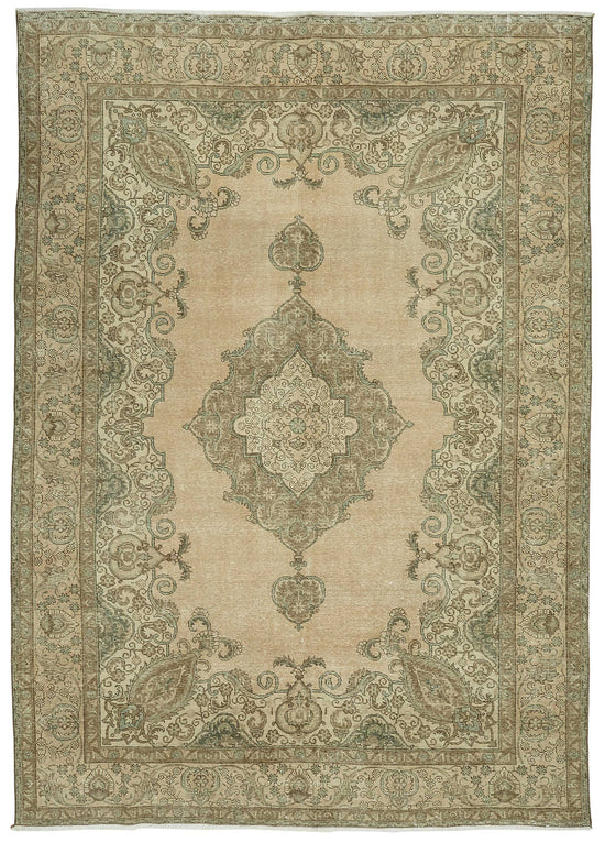 8x12 Vintage Hand-Knotted Rug - 47686