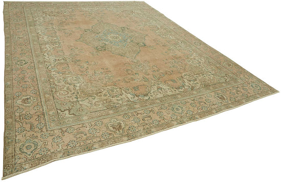 9x13 Vintage Hand-Knotted Rug - 47687