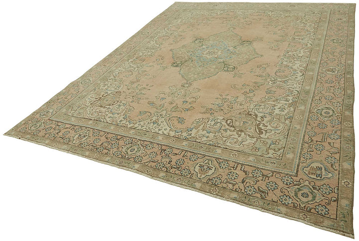 9x13 Vintage Hand-Knotted Rug - 47687
