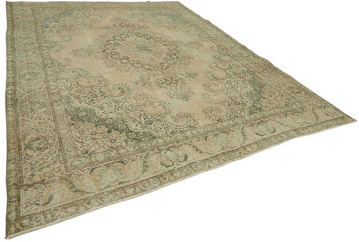10x13 Vintage Hand-Knotted Rug - 47688