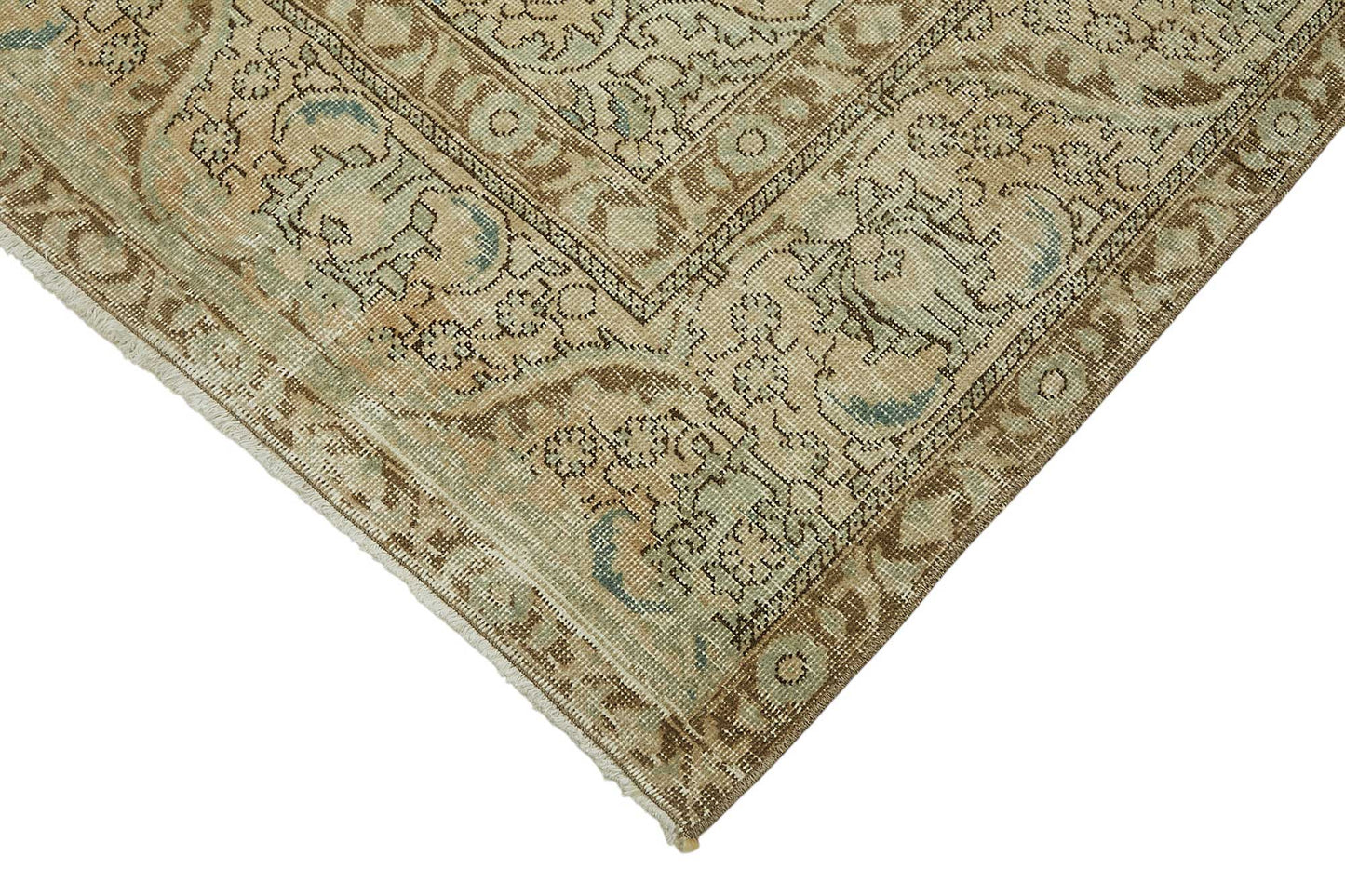 10x13 Vintage Hand-Knotted Rug - 47688