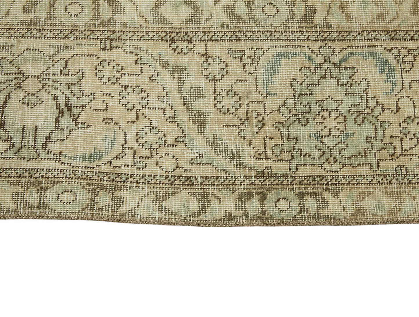 10x13 Vintage Hand-Knotted Rug - 47688