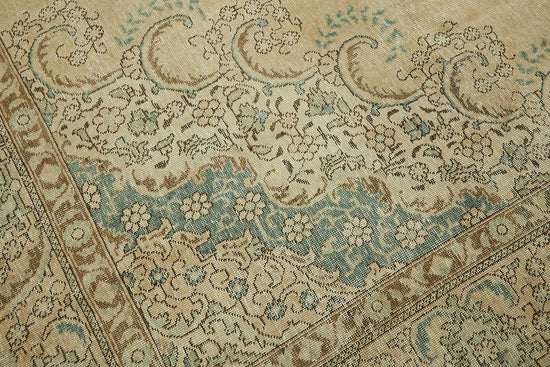 10x13 Vintage Hand-Knotted Rug - 47688