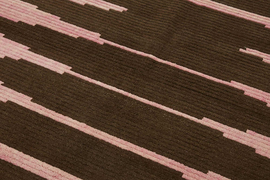 7x10 Hand-Knotted Wool Oushak Rug - 47689