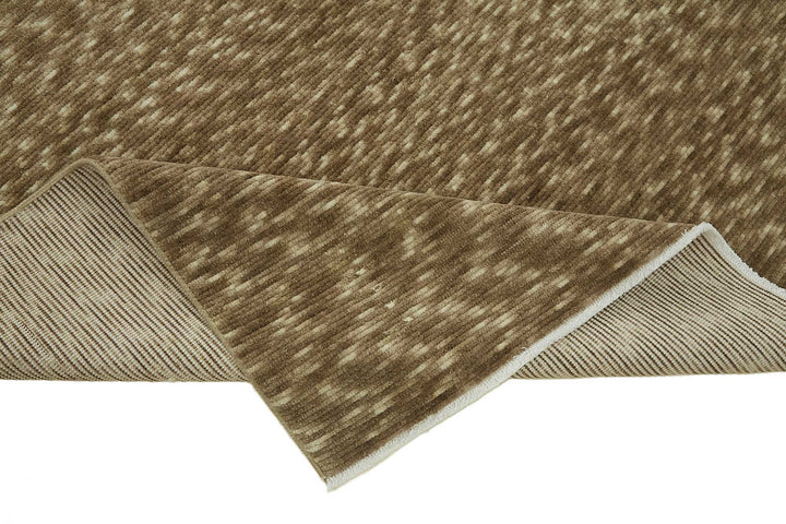 7x10 Hand-Knotted Wool Oushak Rug - 47690