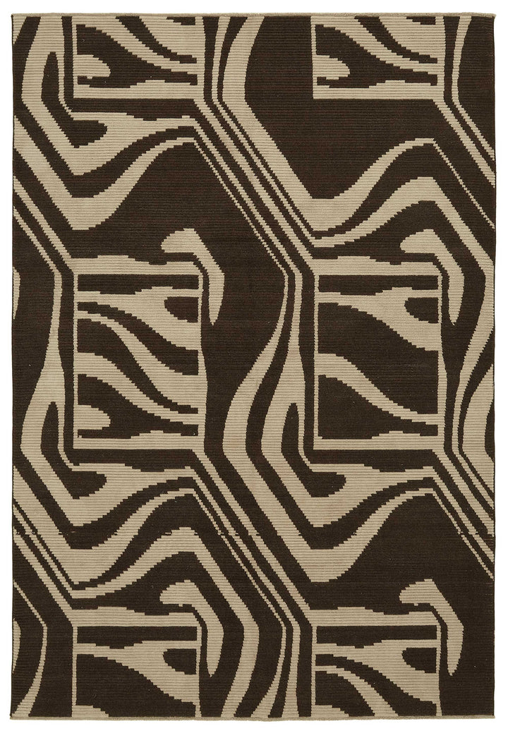 7x10 Hand-Knotted Wool Oushak Rug - 47691