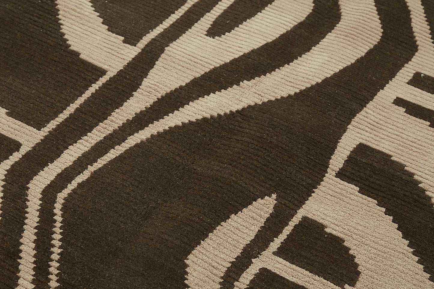 7x10 Hand-Knotted Wool Oushak Rug - 47691