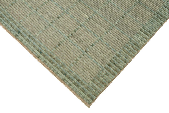 7x10 Hand-Knotted Wool Oushak Rug - 47692