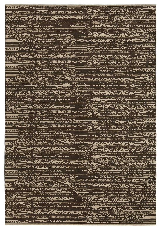 7x9 Hand-Knotted Wool Oushak Rug - 47696