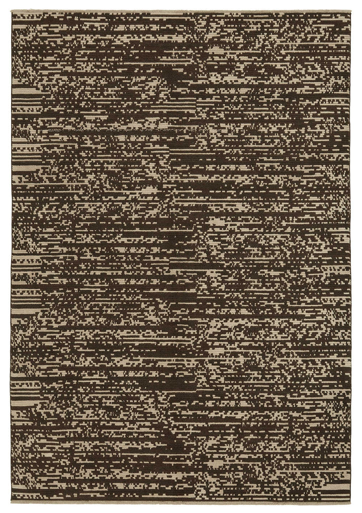 7x9 Hand-Knotted Wool Oushak Rug - 47696