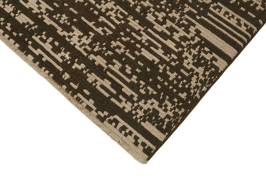 7x9 Hand-Knotted Wool Oushak Rug - 47696