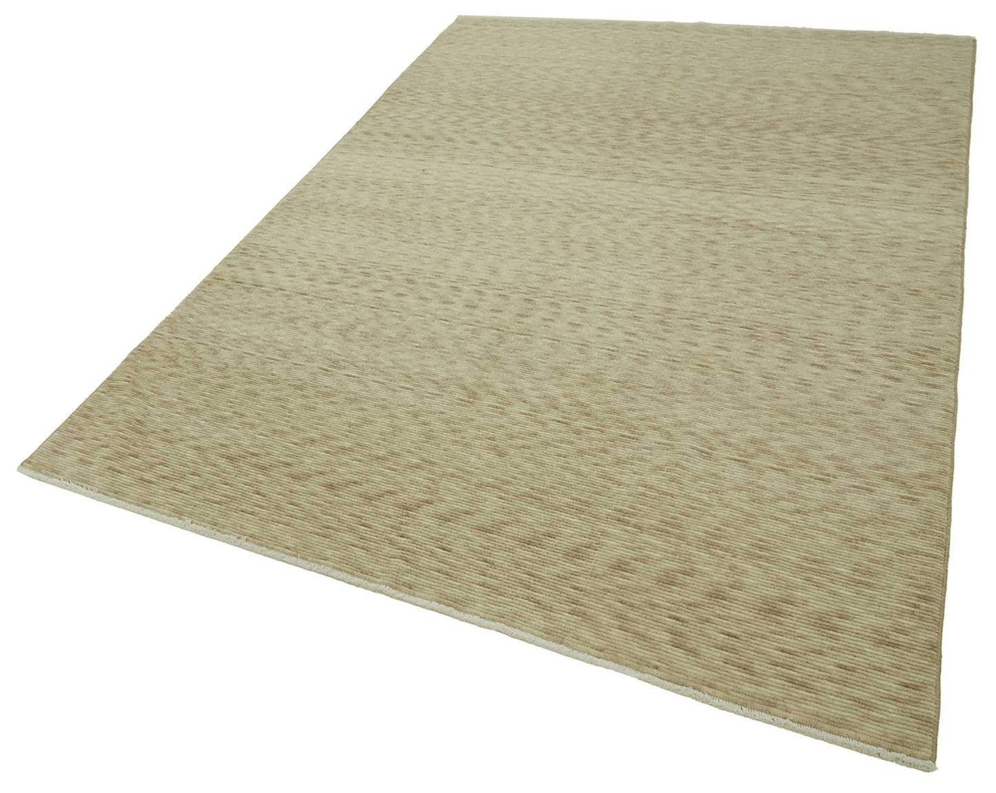 6x10 Hand-Knotted Wool Oushak Rug - 47697