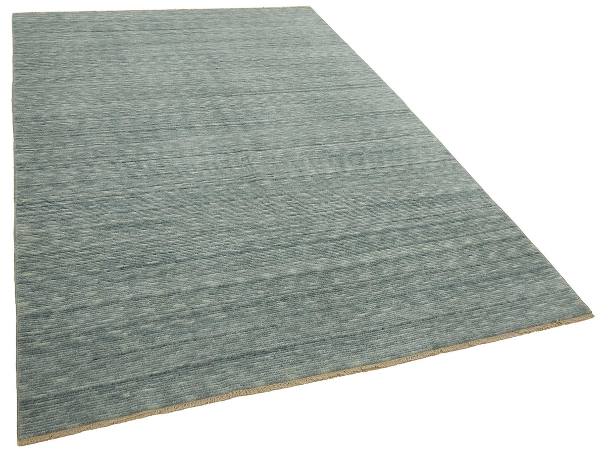 6x10 Hand-Knotted Wool Oushak Rug - 47698