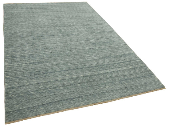 6x10 Hand-Knotted Wool Oushak Rug - 47698