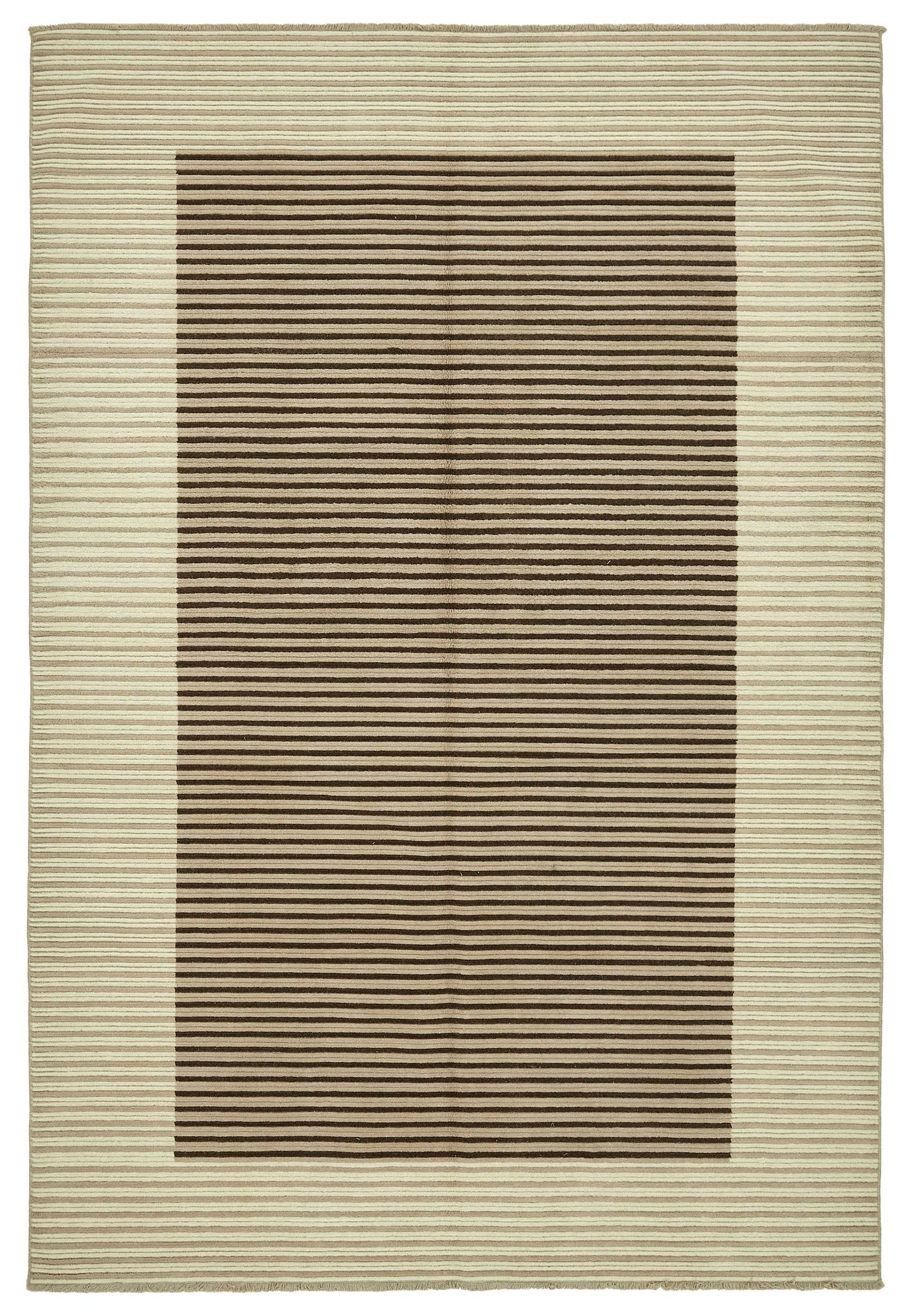 7x9 Hand-Knotted Wool Oushak Rug - 47699