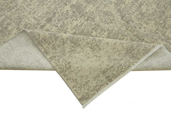 7x10 Hand-Knotted Wool Oushak Rug - 47701