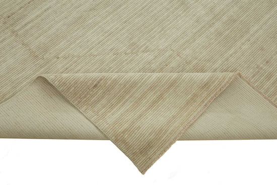 7x10 Hand-Knotted Wool Oushak Rug - 47702