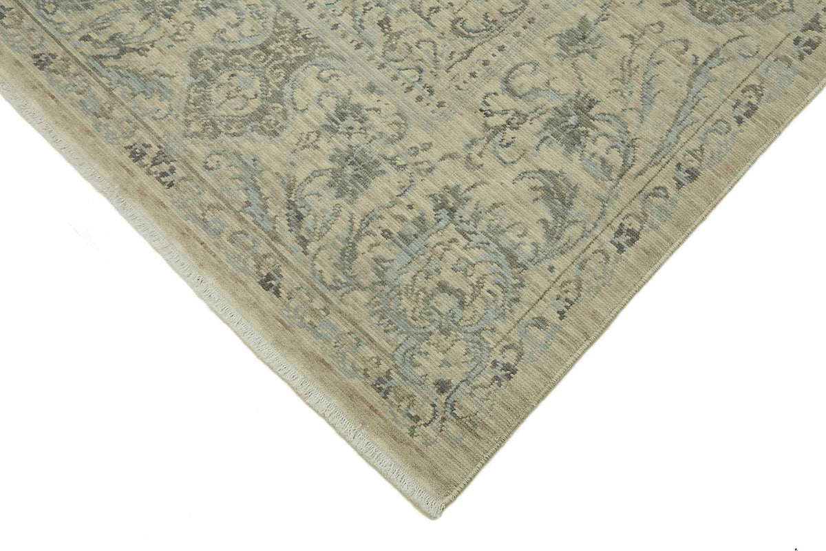 6x10 Hand-Knotted Wool Oushak Rug - 47703
