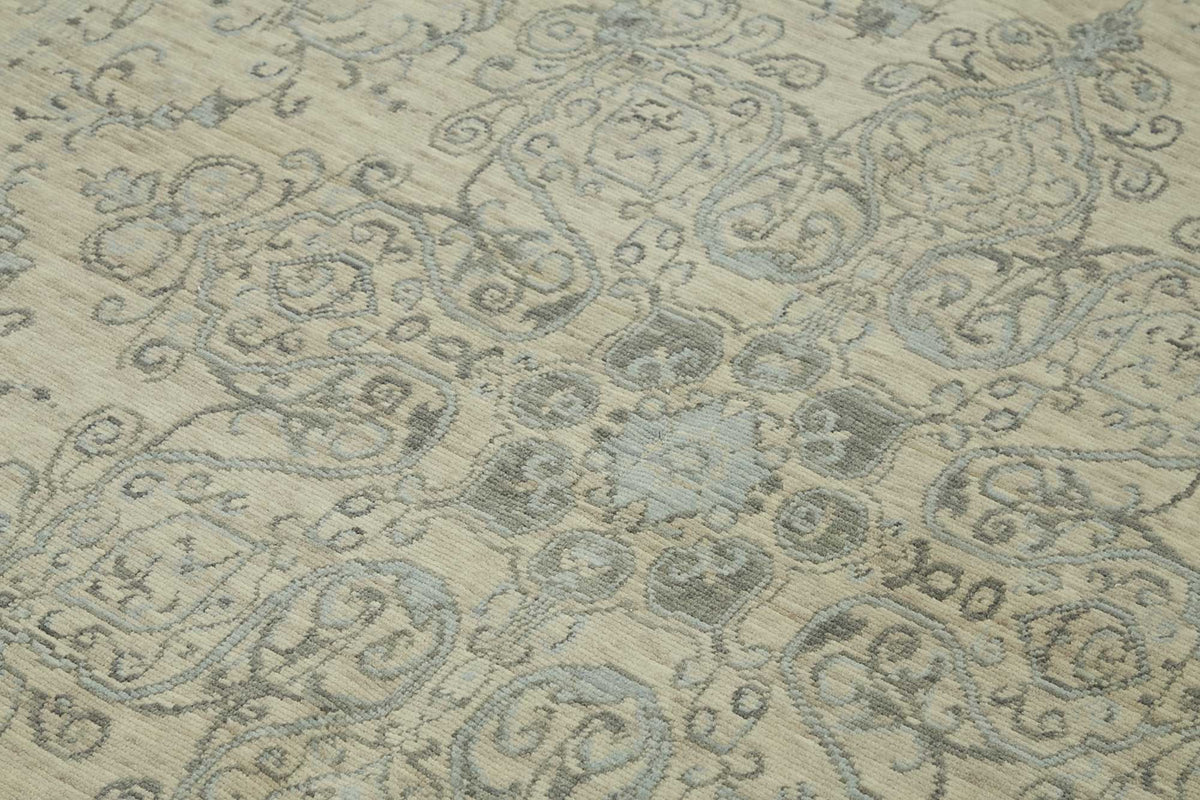 6x10 Hand-Knotted Wool Oushak Rug - 47703