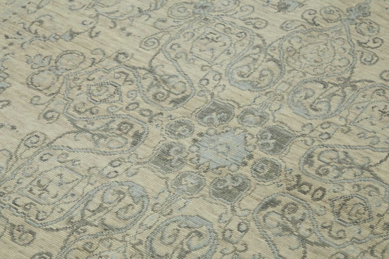 6x10 Hand-Knotted Wool Oushak Rug - 47703