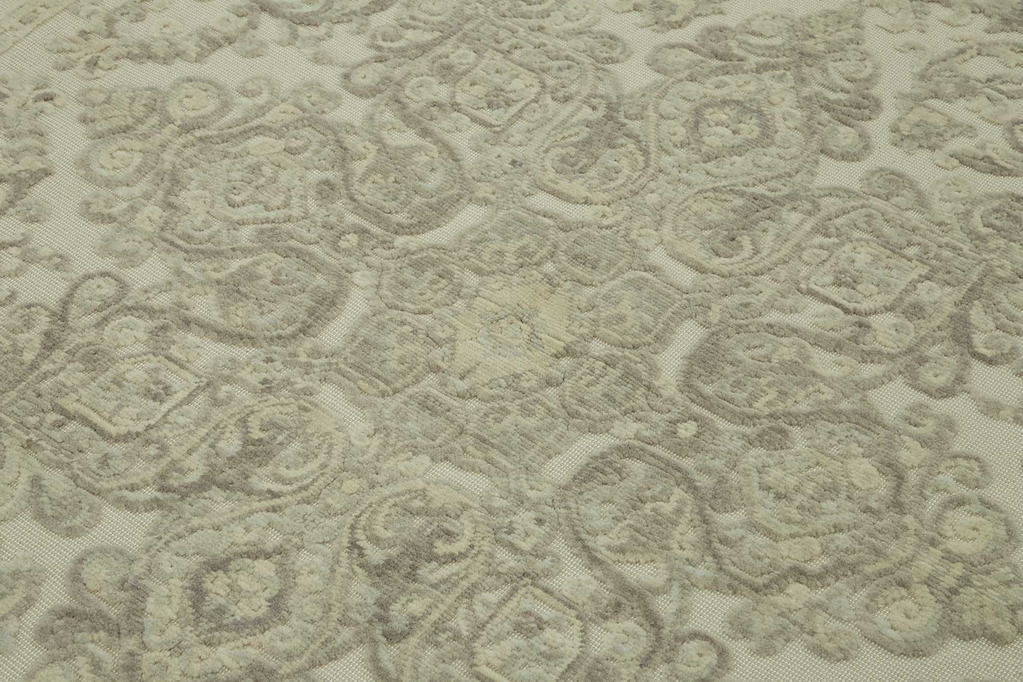 6x10 Hand-Knotted Wool Oushak Rug - 47709