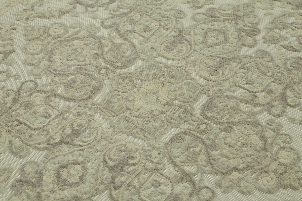 6x10 Hand-Knotted Wool Oushak Rug - 47709