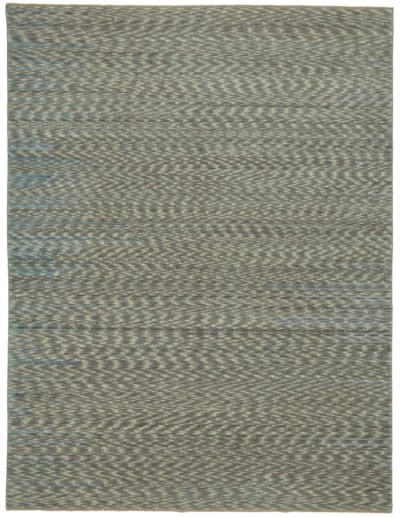 8x10 Hand-Knotted Wool Oushak Rug - 47712