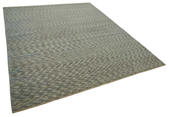 8x10 Hand-Knotted Wool Oushak Rug - 47712