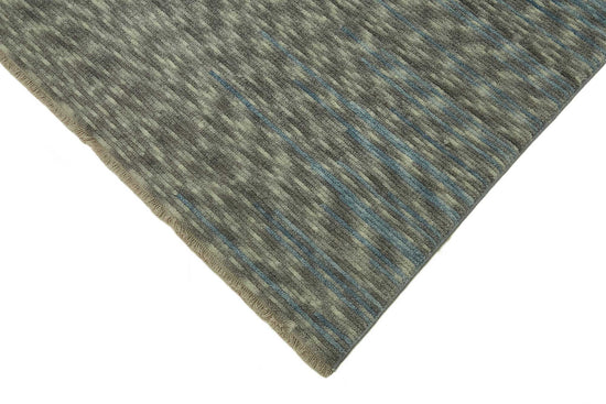 8x10 Hand-Knotted Wool Oushak Rug - 47712