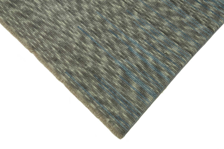 8x10 Hand-Knotted Wool Oushak Rug - 47712