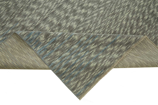 8x10 Hand-Knotted Wool Oushak Rug - 47712