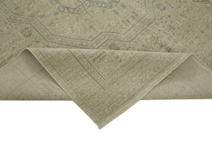 7x10 Hand-Knotted Wool Oushak Rug - 47713