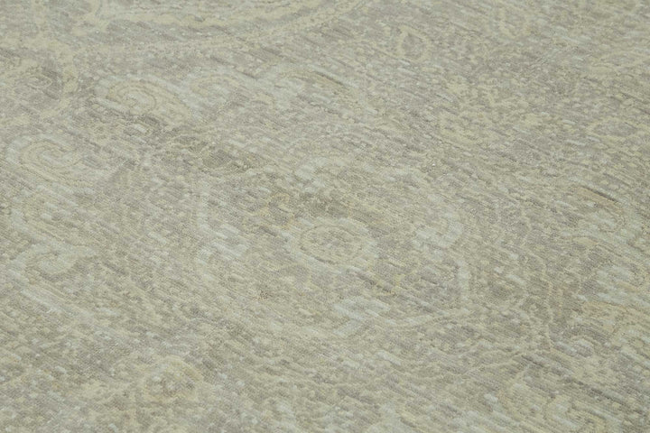 8x10 Hand-Knotted Wool Oushak Rug - 47714