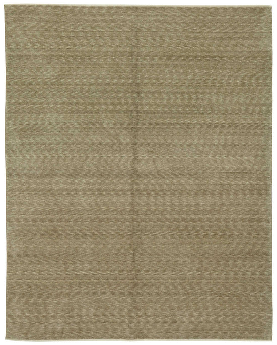 8x10 Hand-Knotted Wool Oushak Rug - 47718