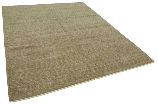 8x10 Hand-Knotted Wool Oushak Rug - 47718