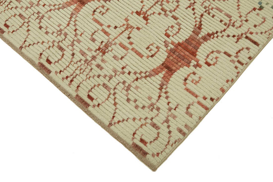 8x11 Hand-Knotted Wool Oushak Rug - 47721