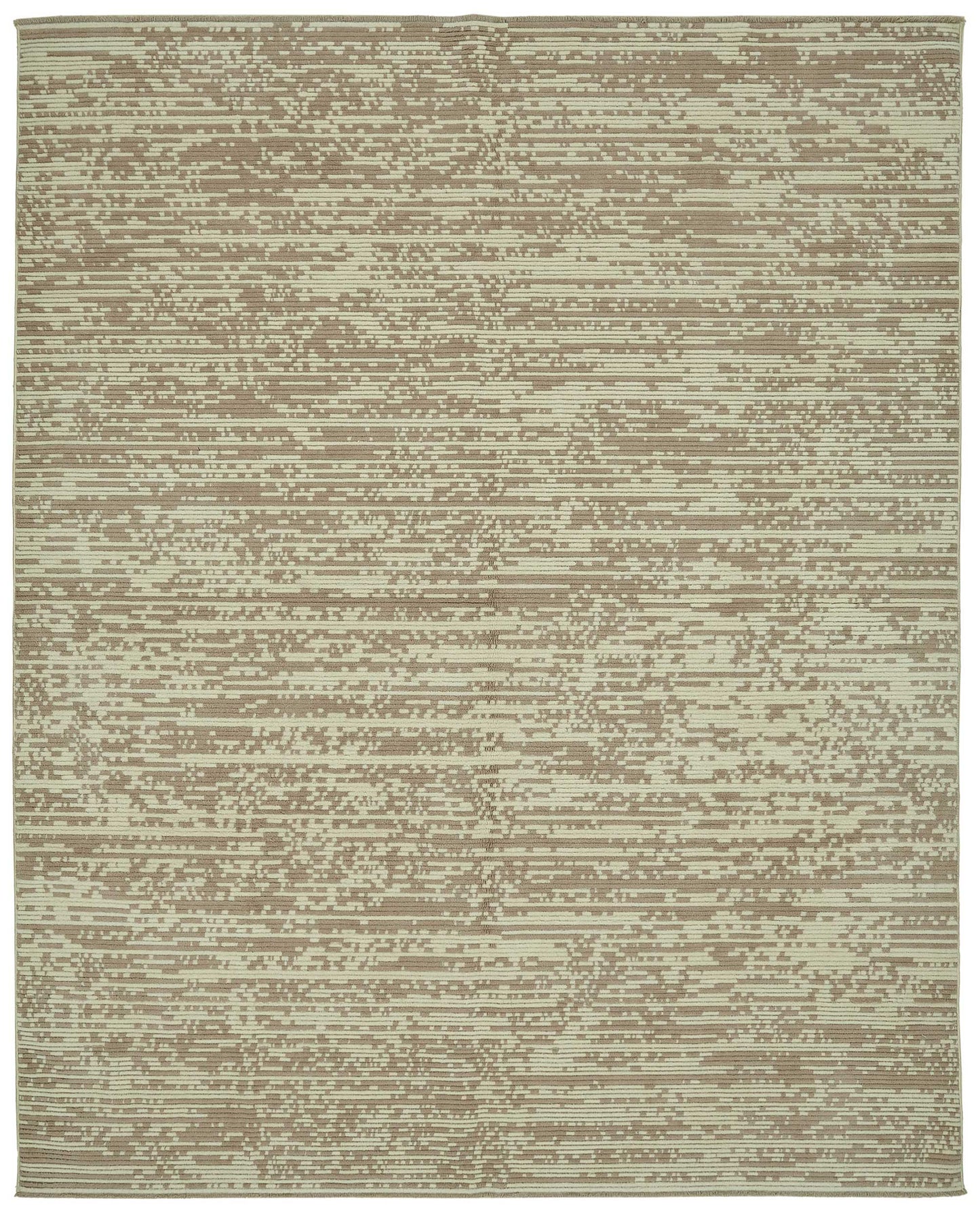 8x10 Hand-Knotted Wool Oushak Rug - 47723