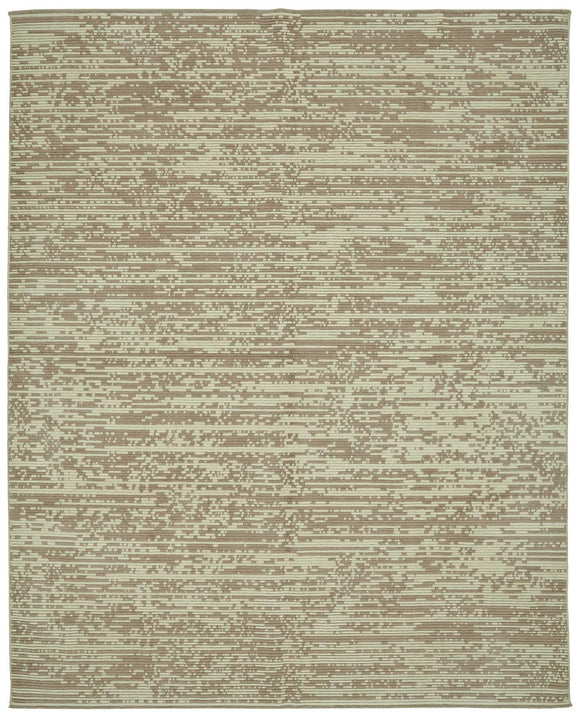 8x10 Hand-Knotted Wool Oushak Rug - 47723