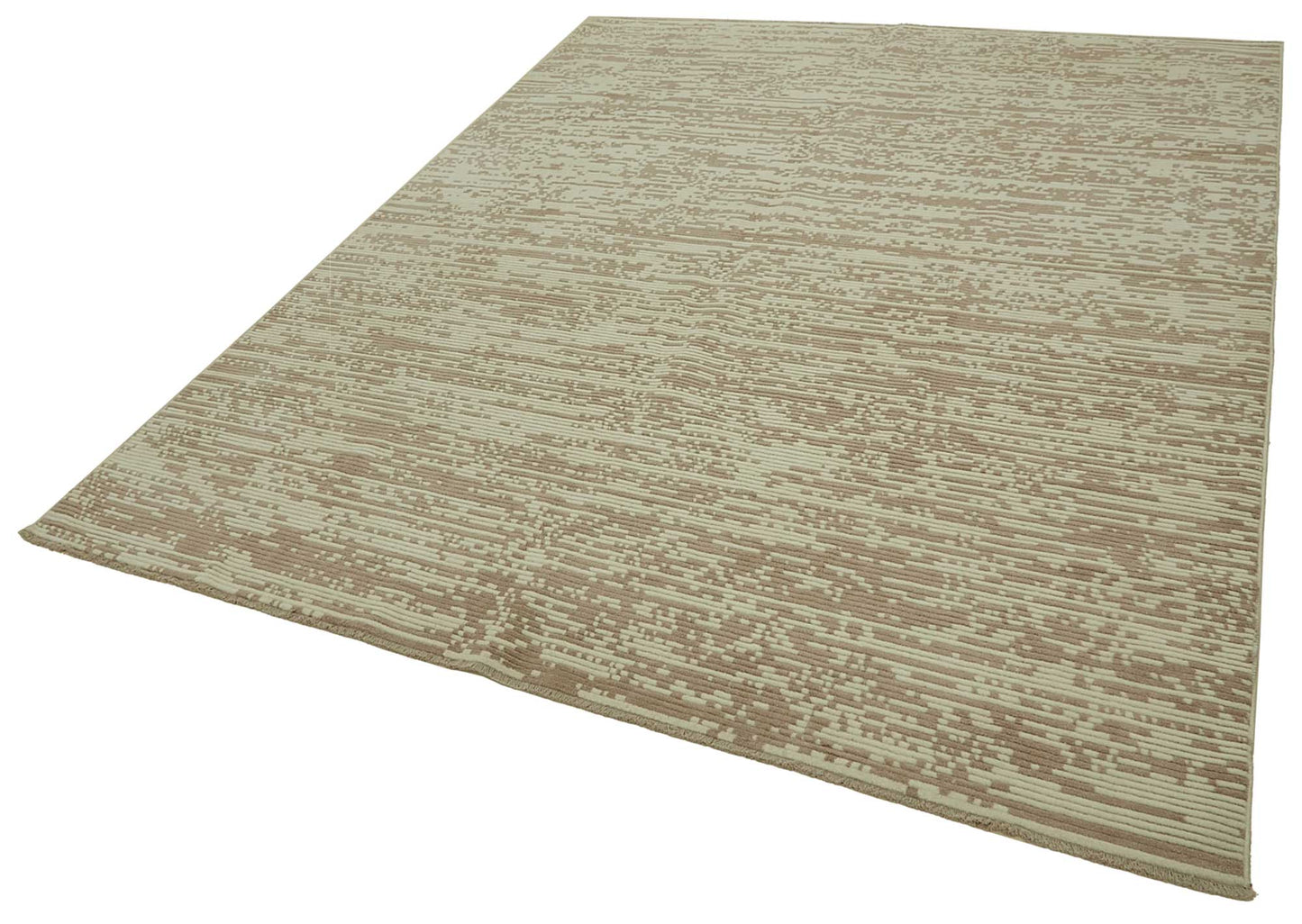 8x10 Hand-Knotted Wool Oushak Rug - 47723