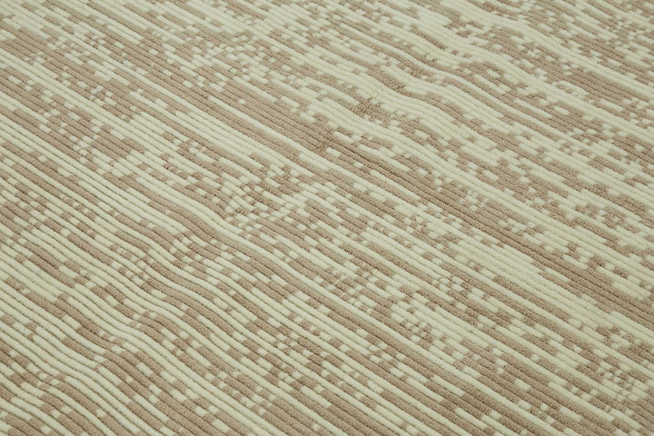 8x10 Hand-Knotted Wool Oushak Rug - 47723