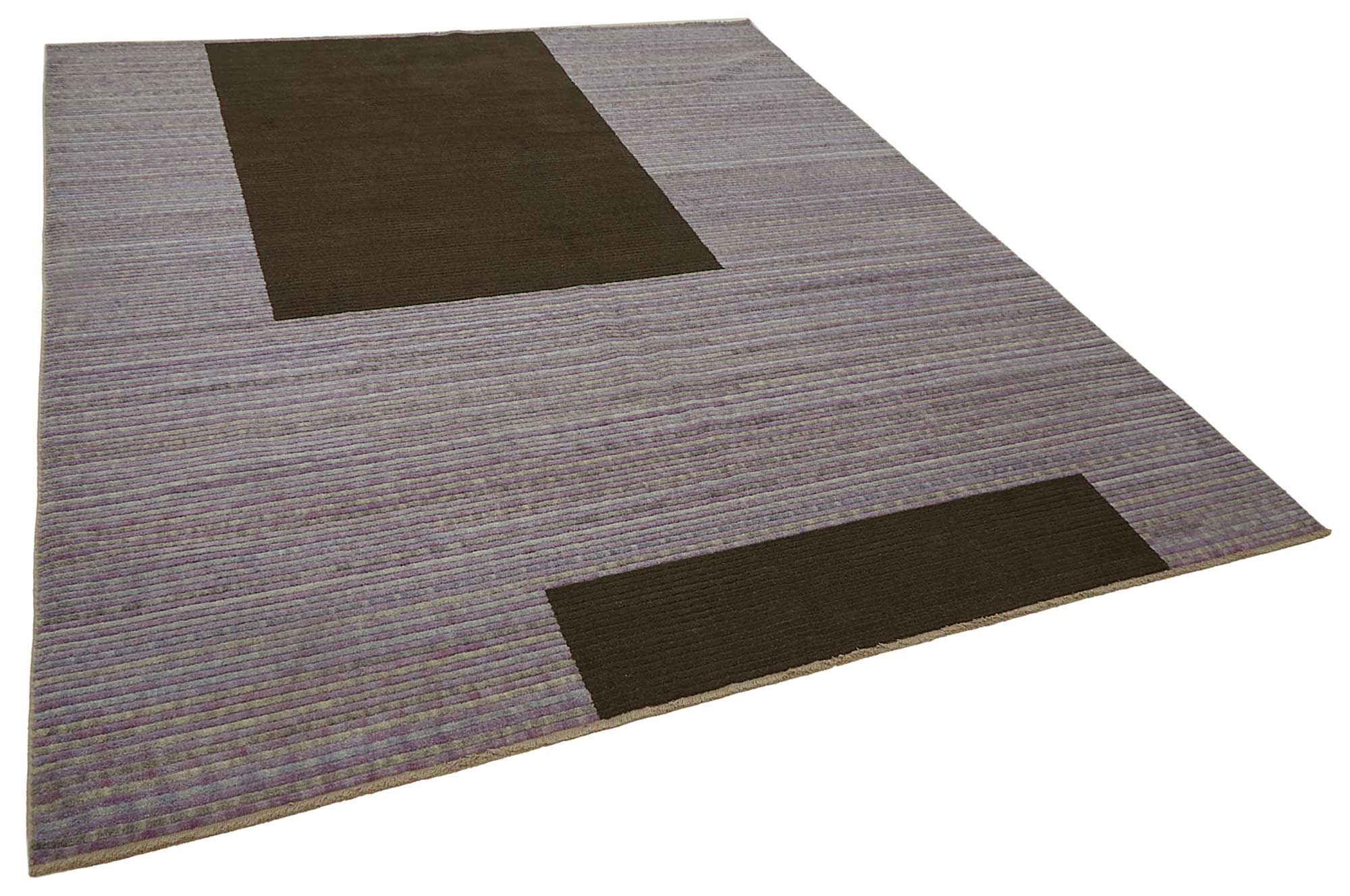 8x10 Hand-Knotted Wool Oushak Rug - 47729