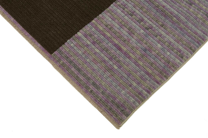 8x10 Hand-Knotted Wool Oushak Rug - 47729