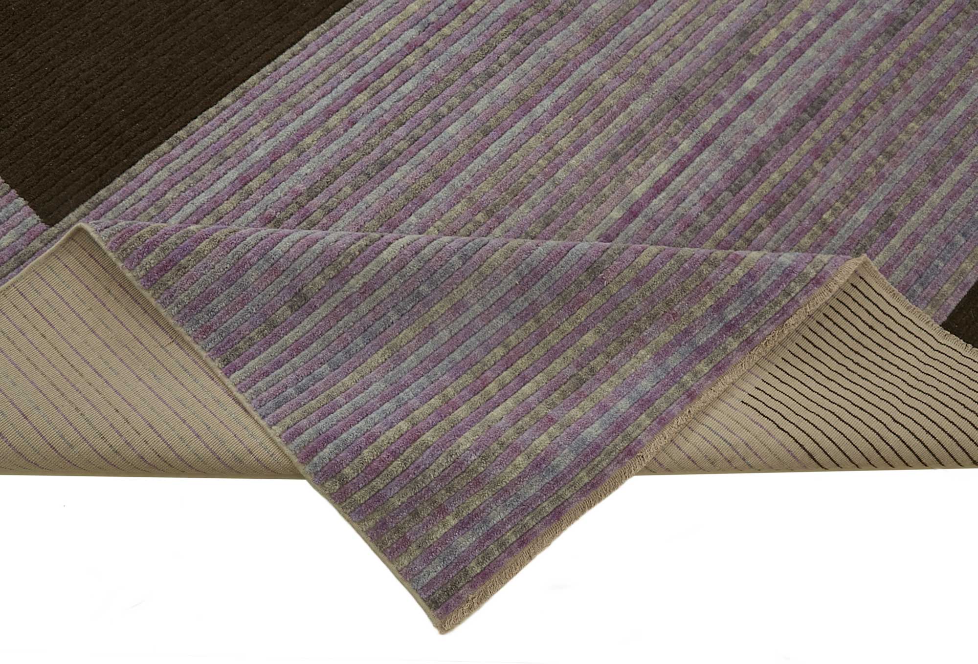 8x10 Hand-Knotted Wool Oushak Rug - 47729