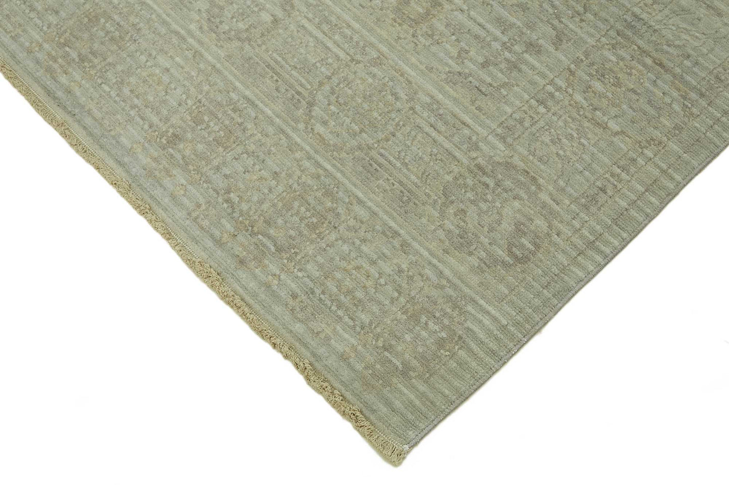 8x10 Hand-Knotted Wool Oushak Rug - 47730