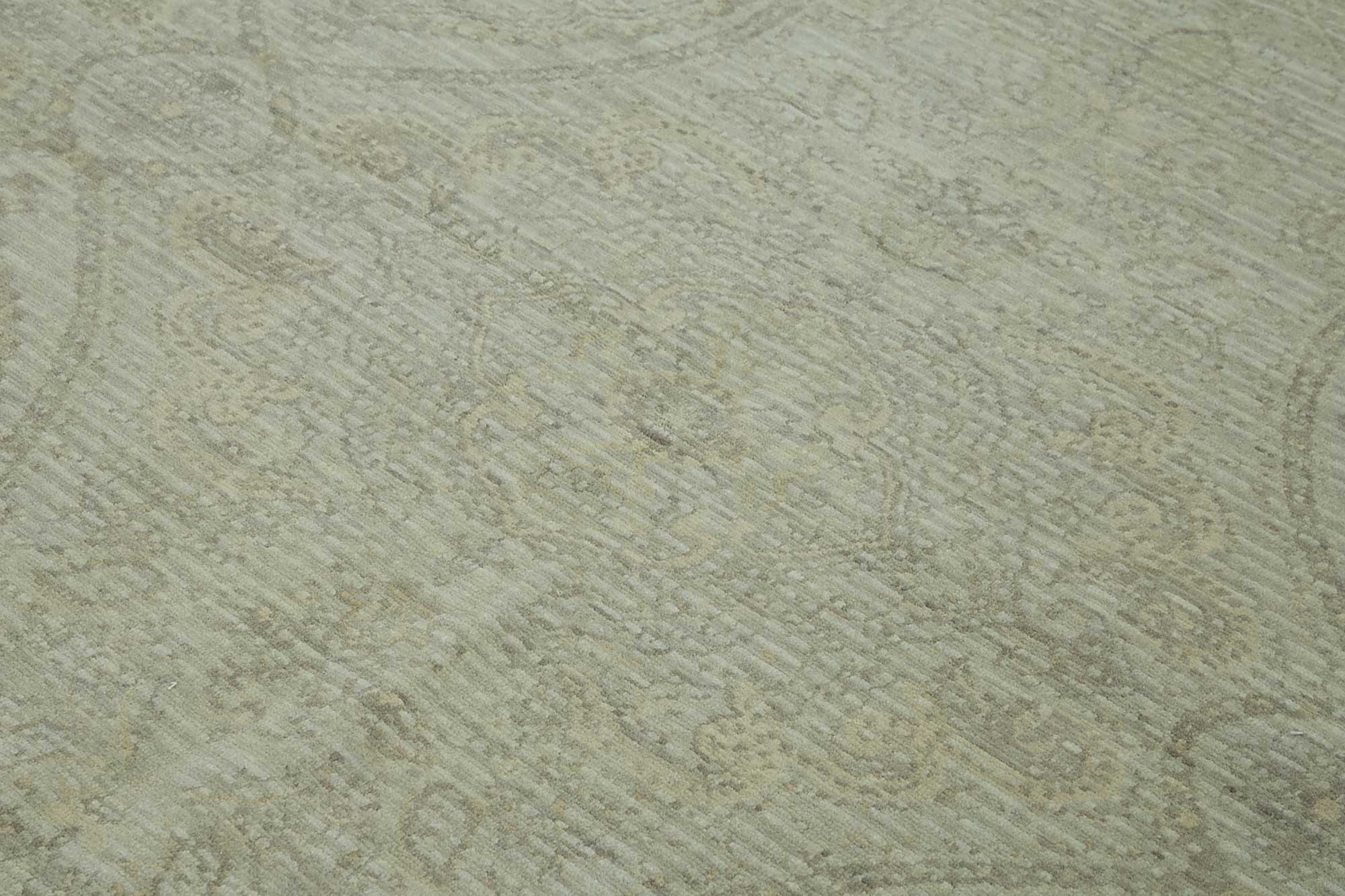 8x10 Hand-Knotted Wool Oushak Rug - 47730