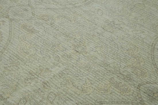 8x10 Hand-Knotted Wool Oushak Rug - 47730
