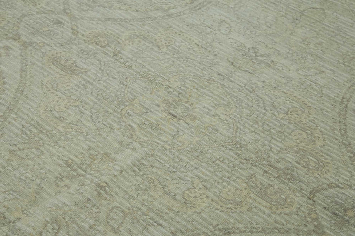 8x10 Hand-Knotted Wool Oushak Rug - 47730