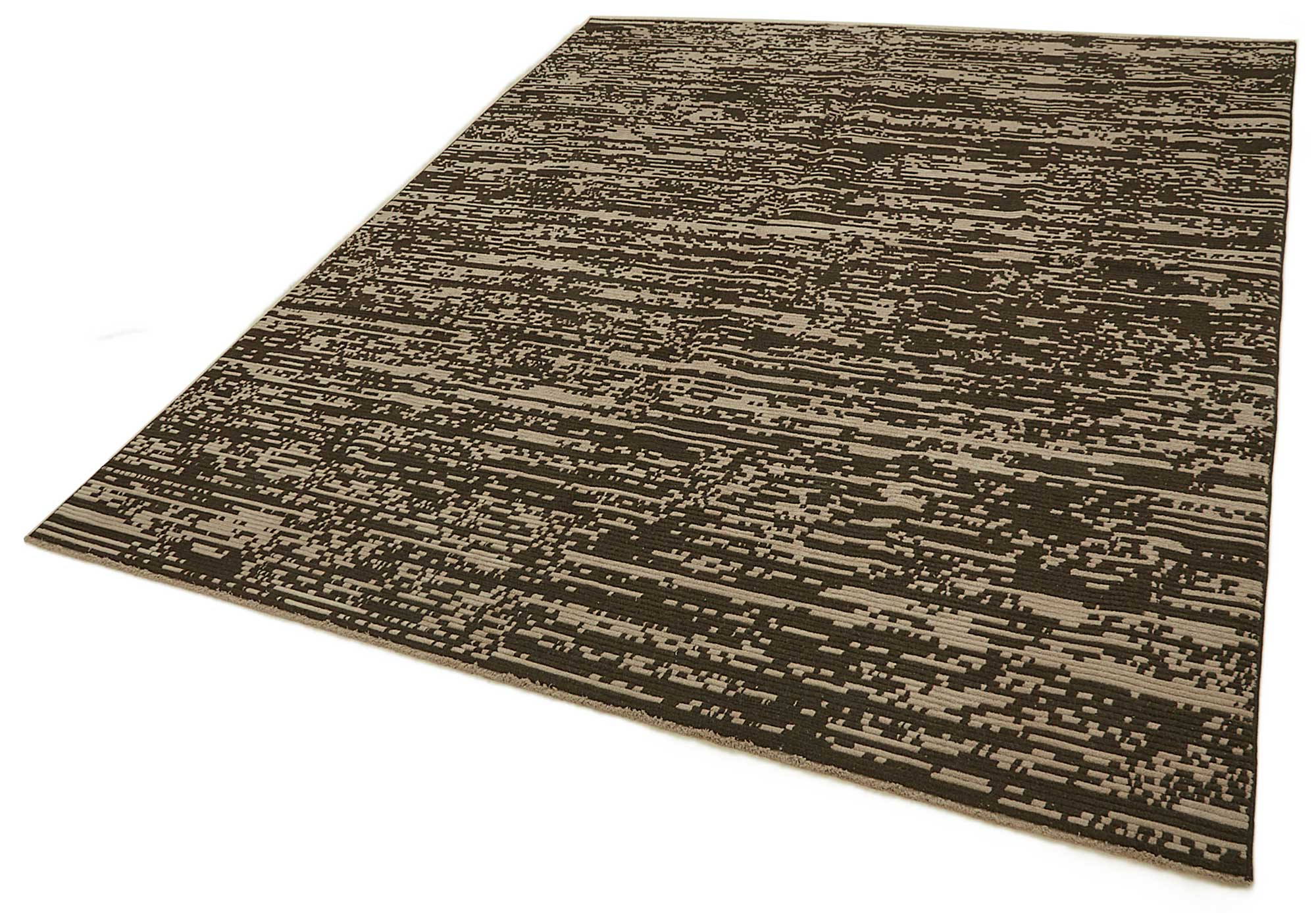 8x10 Hand-Knotted Wool Oushak Rug - 47747
