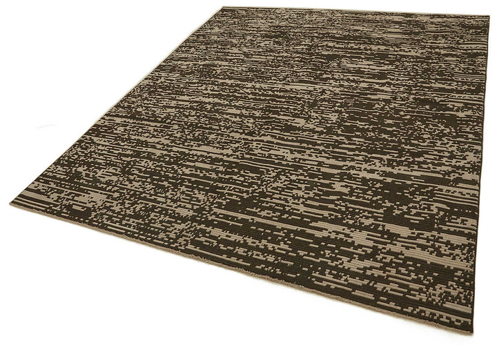 8x10 Hand-Knotted Wool Oushak Rug - 47747