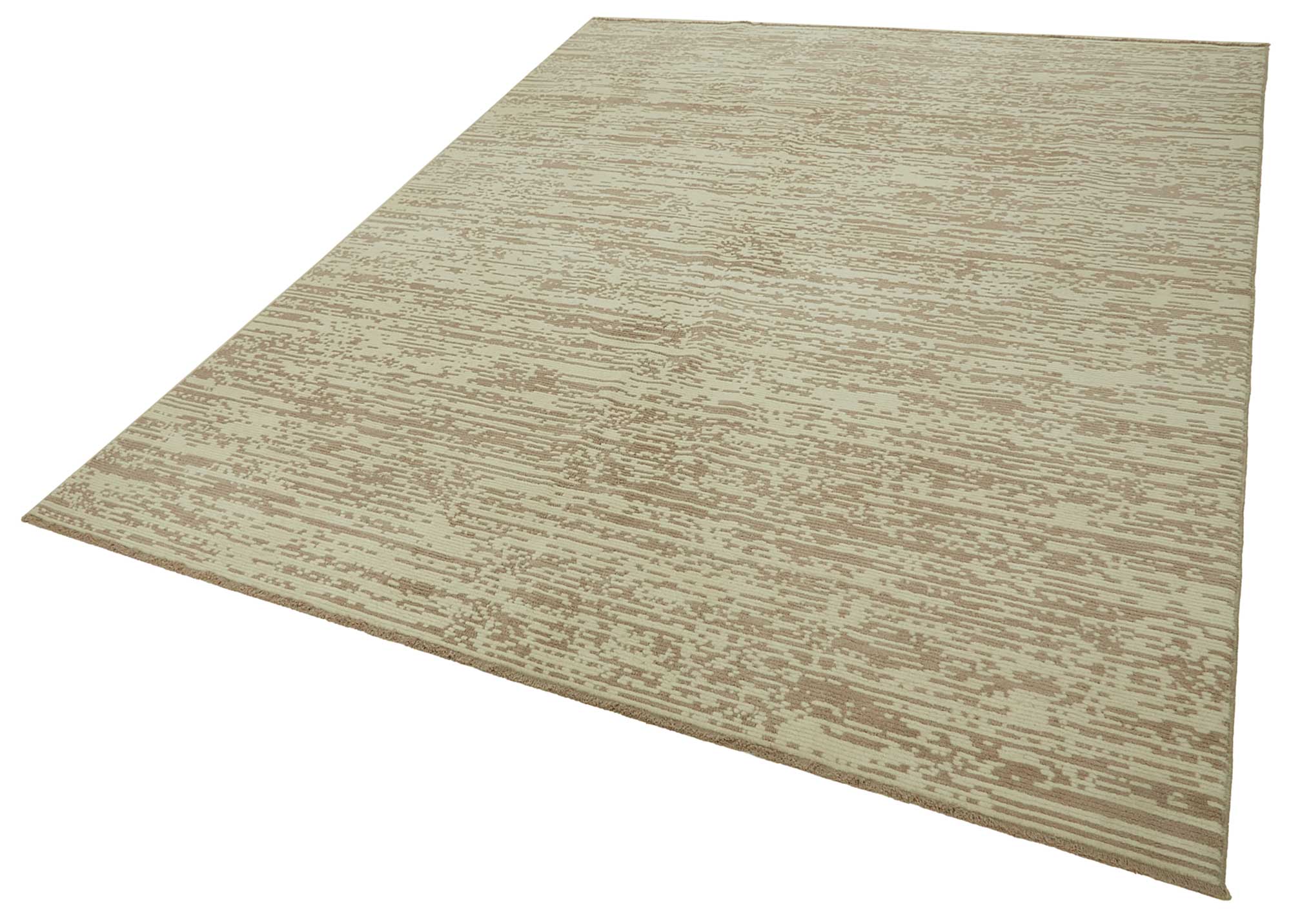 8x10 Hand-Knotted Wool Oushak Rug - 47749